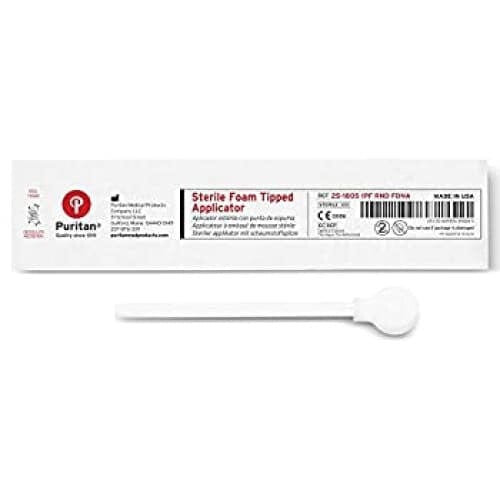 Puritan 5 Sterile DNA-Free Large Round Foam Swab