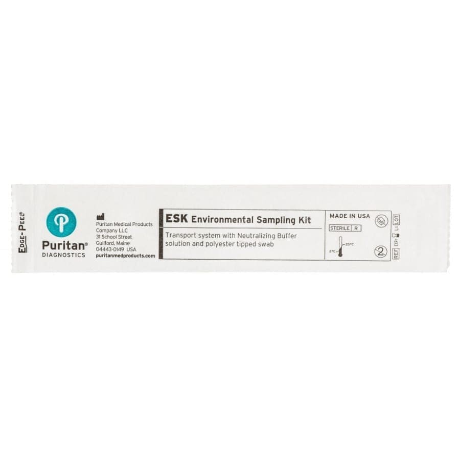 Puritan ESK Sampling Kit - 4 Sterile Polyester Swab & 4ml