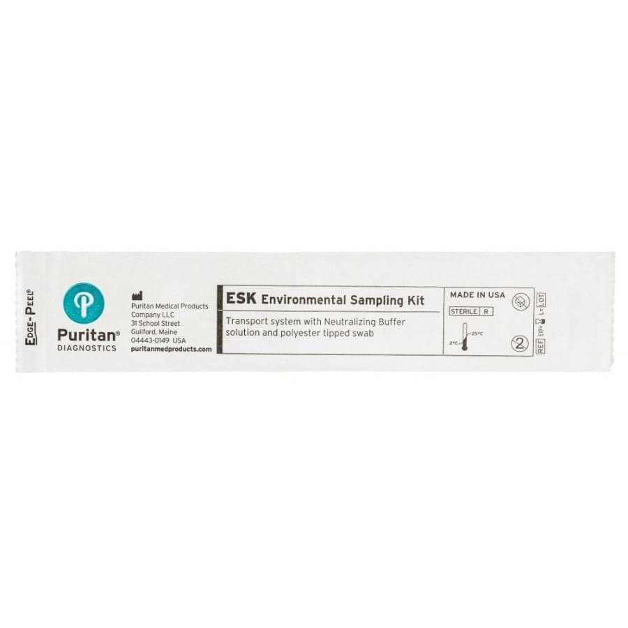 Puritan ESK Sampling Kit - 4 Sterile Polyester Swab & 10ml