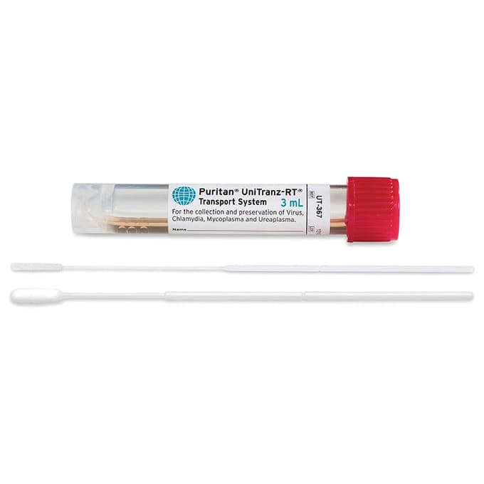 Puritan UniTranz-RT Sterile Elongated & Ultrafine Flock