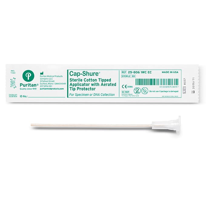 Puritan 25-806-1WC-EC Individually Wrapped Cotton Tipped