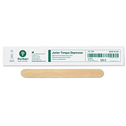 Puritan 5.5 Junior Wood Tongue Depressor - 710 - Case of