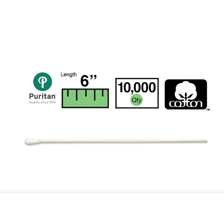 Puritan 6 Standard Wood Tongue Depressor - 705 - Case of