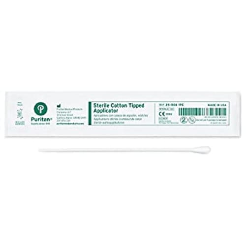 Puritan 6 Sterile Standard Cotton Swab w-Polystyrene Handle