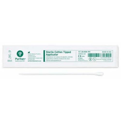 Puritan 6 Sterile Standard Cotton Swab w-Polystyrene Handle