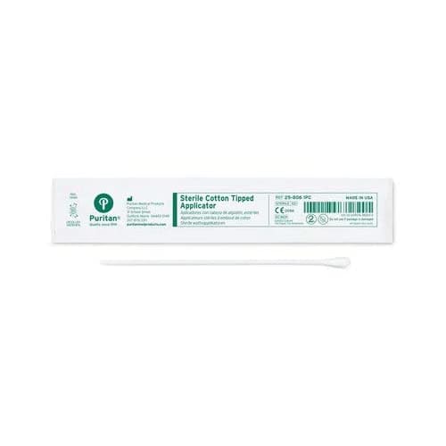 Puritan 6 Sterile Standard Cotton Swab w-Polystyrene Handle