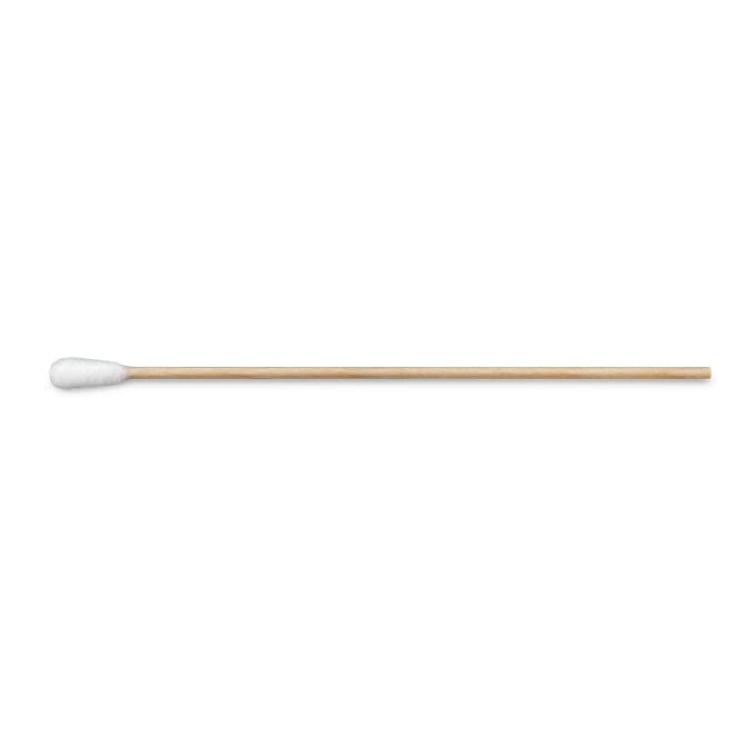 Puritan Cotton Swab Extra Large Tip 6In. Wood Shaft Case of 