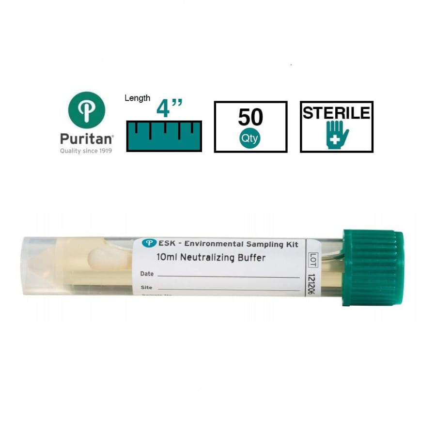 Puritan Environmental Sampling Kits with Pre-filled 10ml