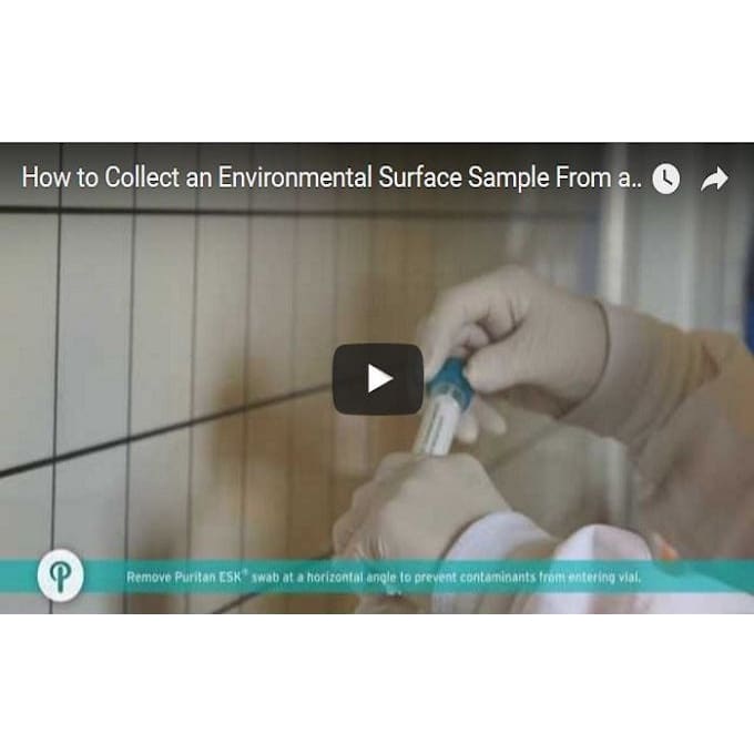Puritan ESK Environmental Sampling Kits with Pre-filled 4ml