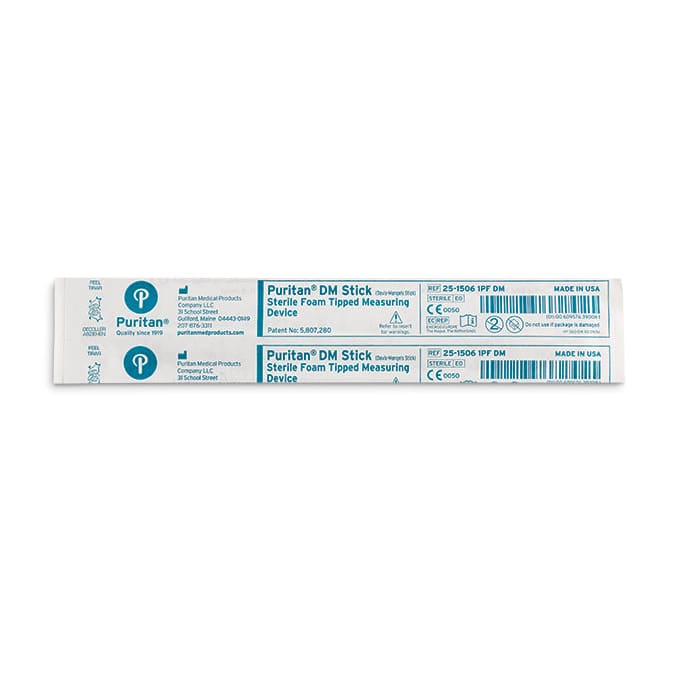 Puritan Medical 6 Sterile Foam Tip Plastic Wound Measuring