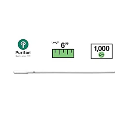 Purtian HydraFlock 6 Crown Flock Swab w-Extruded Polystyrene