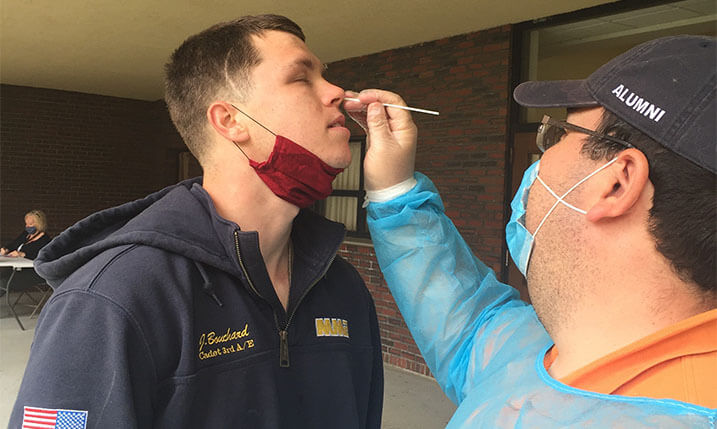 The Jackson Laboratory and Puritan Medical Products Partner with Maine Maritime Academy to Ensure Safety of Students and Crew During Simulated Training Cruise in Castine