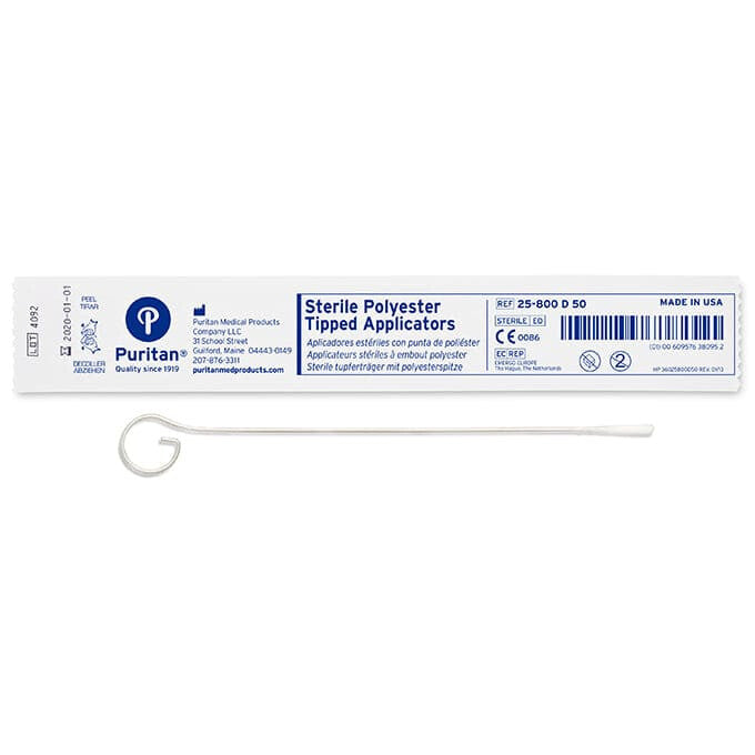 Puritan Medical 5.5 Sterile Non-Absorbent Mini-tip Polyester