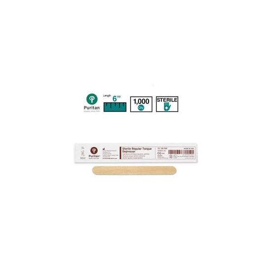 Puritan 25-705 Regular Tongue Depressor Individually Wrapped