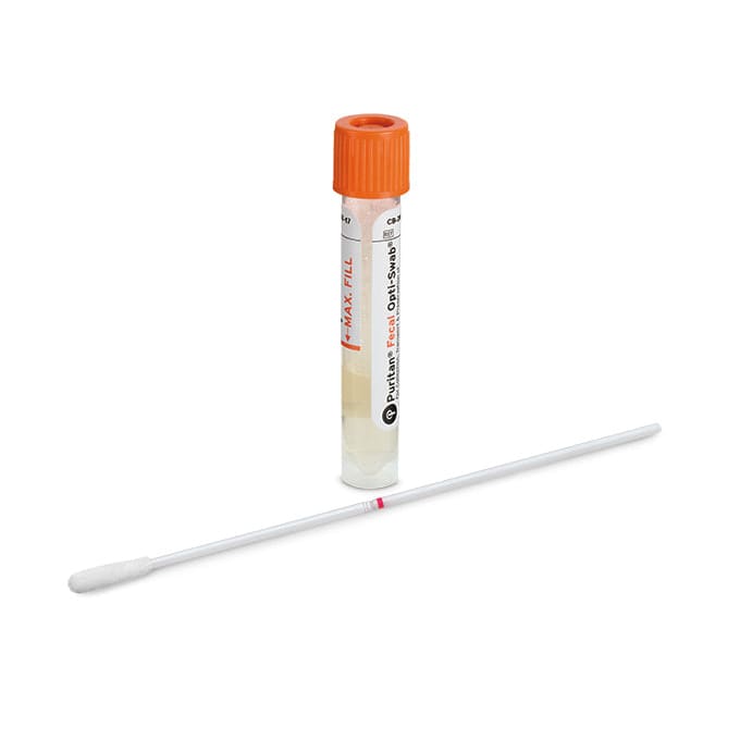 Puritan 6 Fecal Swab and Collection Tube - Includes