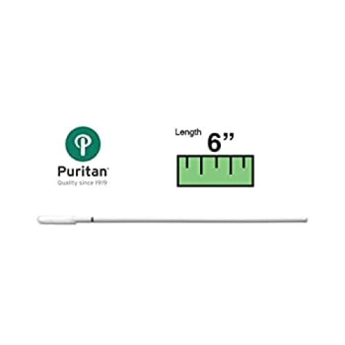 Puritan PurFlock Ultra 6” Crown Flock Swab w-Extruded 